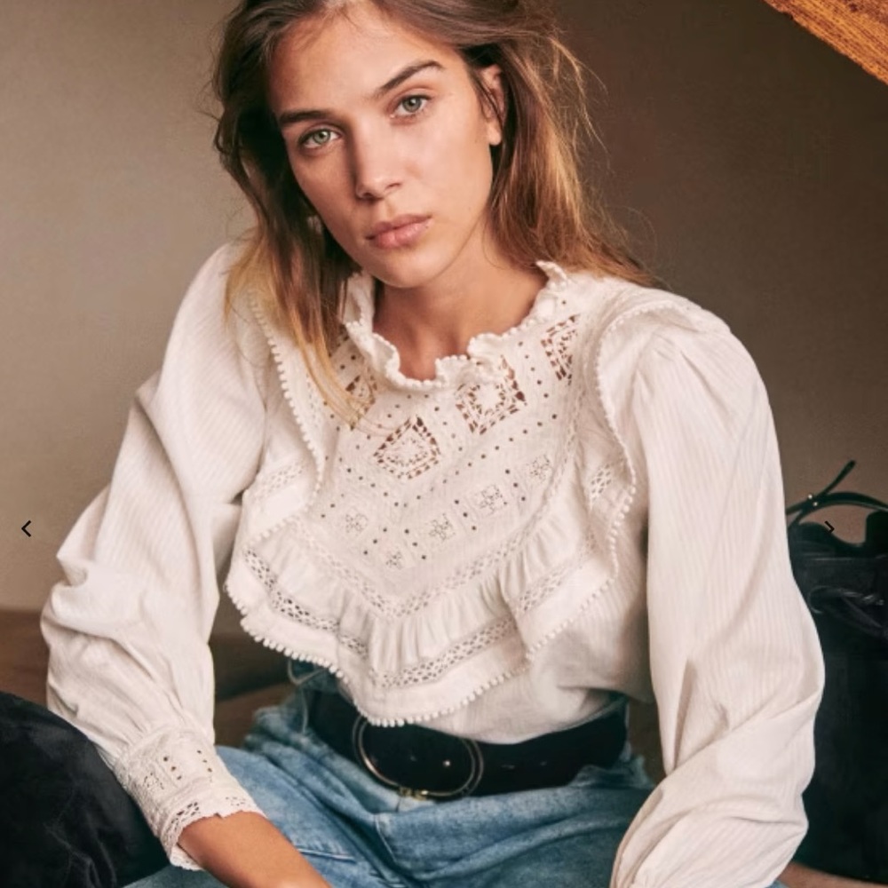 Sezane Gloria Blouse size 0